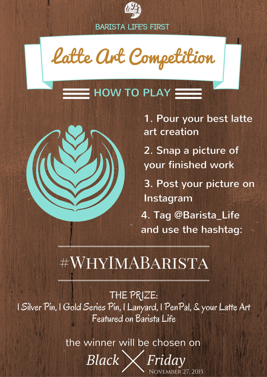 Winners of the Barista Life #WhyImABarista Latte Art Challenge